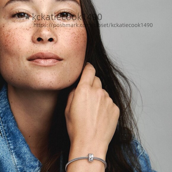 Pandora Heart Pattern Clip Charm - Picture 5 of 5